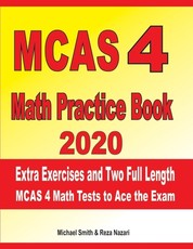 MCAS 4 Math Practice Book 2020