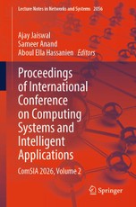 Proceedings of International Conference on Computing Systems and Intelligent Applications