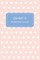Jackie's Pocket Posh Journal, Polka Dot