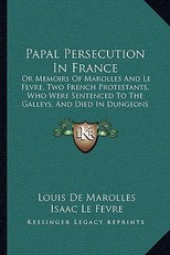 Papal Persecution In France