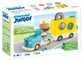Figūrėlių rinkinys Junior 71702 — linksmasis spurgų sunkvežimis su dėliojimo ir rūšiavimo funkcijomis