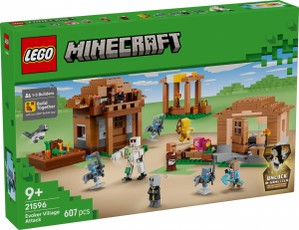 LEGO Minecraft 21596 Evoker kaimo ataka