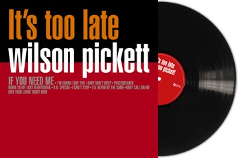 Vinilinė plokštelė LP PICKETT WILSON „It’s Too Late“ (Black Vinyl) (LP)