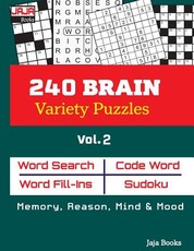 240 Brain Variety Puzzles; Vol. 2