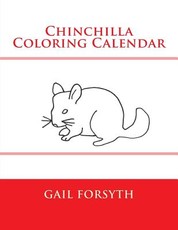 Chinchilla Coloring Calendar