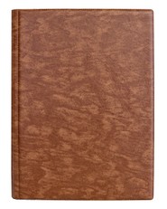 Darbo knyga-kalendorius Spirex Day PVC A5 2023 m., rudas