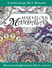 Marvelous Mandalas Coloring Art Book