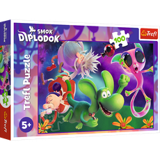 TREFL Dėlionė DIPLODOCUS, 100 det.