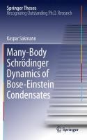 Many-Body Schrödinger Dynamics of Bose-Einstein Condensates