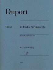 Duport, Jean-Louis - 21 Etüden für Violoncello