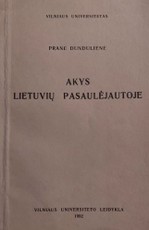 Akys lietuvių pasaulėjautoje