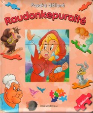Pasaka dėlionė „Raudonkepuraitė“