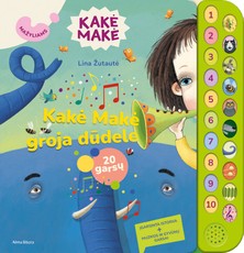Kakė Makė groja dūdele. 20 garsų