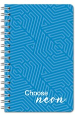 Užrašų sąsiuvinis su spirale A6 100lap 70g lang NEON