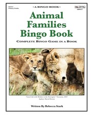 Animal Families Bingo Book