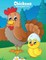 Chickens Coloring Book 1, 2 & 3