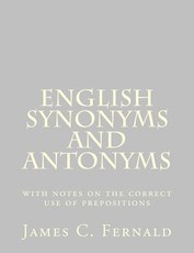 English Synonyms and Antonyms