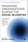 Managing Organisations During the COVID-19 Vortex