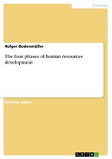 The four phases of human resources development