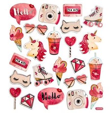 Lipdukai RAUSVI ELEMENTAI 24vnt