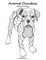Animal Doodles Coloring Book for Grown-Ups 1