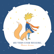 Mažojo princo atvirukas: mes vienas kitam reikalingi