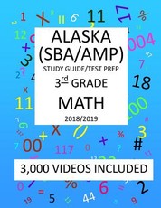 3rd Grade ALASKA SBA/ AMP, 2019 MATH, Test Prep