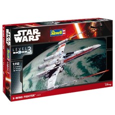 Plastikinis modelis „Star Wars“ X‑Wing naikintuvas