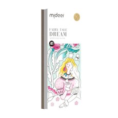 Spalvinimo akvarele knygelė „Pasakų sapnas“