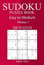 300 Easy to Medium Sudoku Puzzle Book