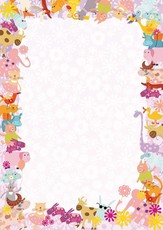 Dipl.popierius 170g Zwierzaki