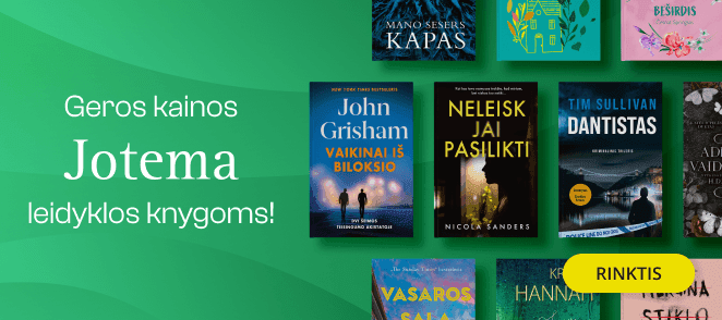 GEROS KAINOS leidyklos JOTEMA knygoms!