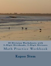 30 Division Worksheets with 5-Digit Dividends, 2-Digit Divisors