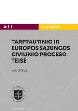 Tarptautinio ir Europos Sąjungos civilinio proceso teisė