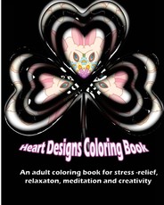 Heart Designs Coloring Book