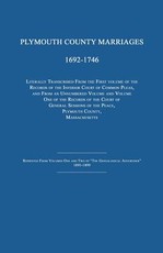 Plymouth County Marriages 1692-1746