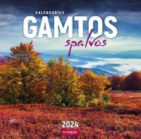 Sieninis kalendorius 2024 m. Gamtos spalvos