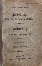Vokiečių kalbos vadovėlis (1925)