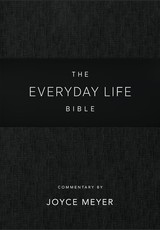 Everyday Life Bible: Black Leatherluxe(r)