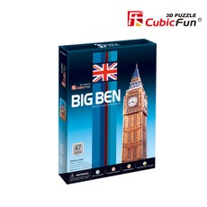 CUBICFUN 3D dėlionė „Didysis Benas“