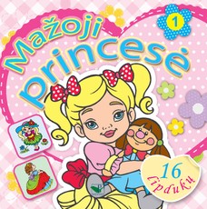 Mažoji princesė 1 + 16 lipdukų!