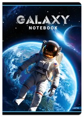 Sąsiuvinis(platus) A5 48lap 80g linija GALAXY