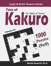 Tons of Kakuro for Adults & Seniors