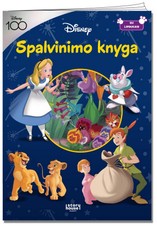 Disney. Spalvinimas su lipdukais
