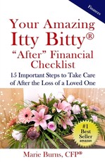Your Amazing Itty Bitty AFTER Financial Checklist