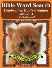 Bible Word Search Celebrating God's Creation Volume 34