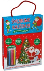 Švęskime Kalėdas. Užduočių knygelių rinkinys 5–6 metų vaikams