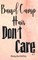 Marching Band Drill Book - Band Camp Hair Don't Care Cover