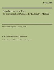 Standard Review Plan for Transportation Packages for Radioactive Material