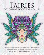 Fairies Coloring Book For Adults